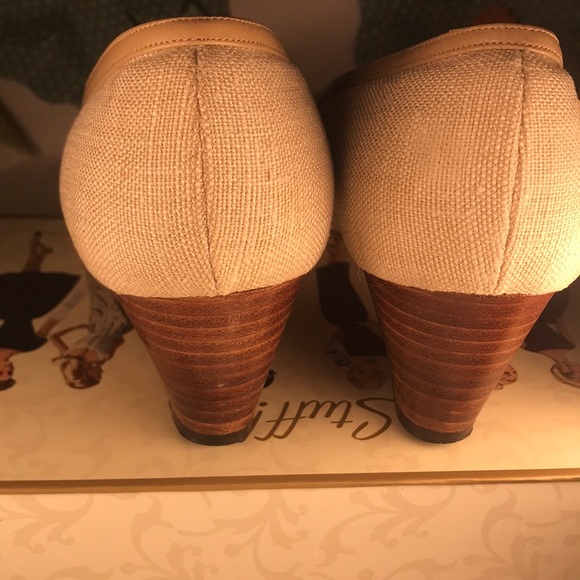 ORVIS Ivory linen pumps - Picture 8 of 8